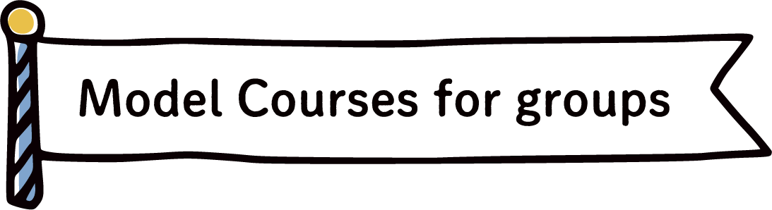 Model courses for groups